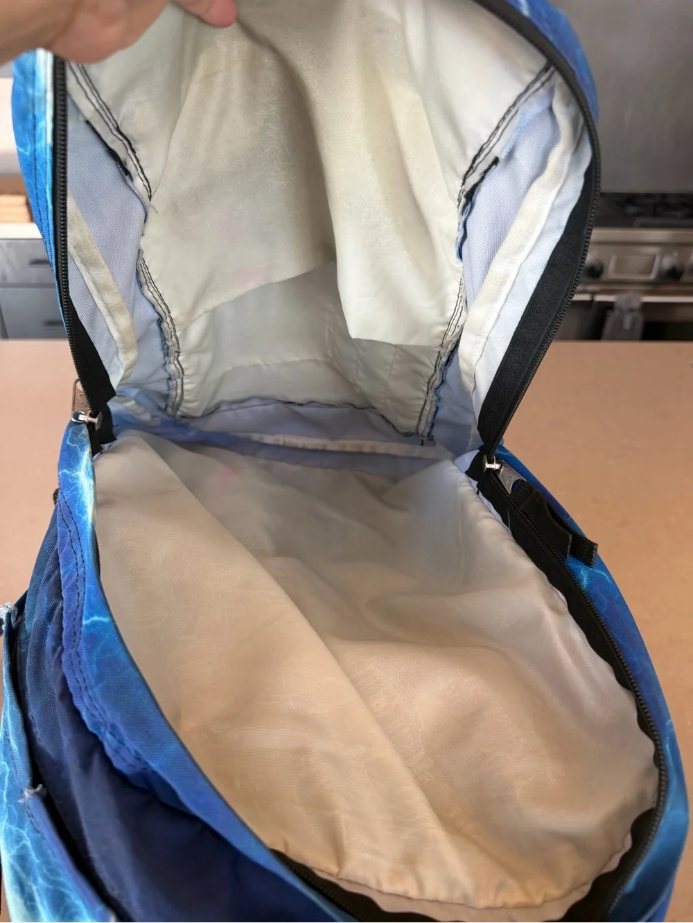 Jansport Big Student Lightning Blue Backpack Laptop Back School College Travel